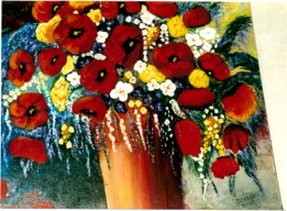 bouquet de coquelicots