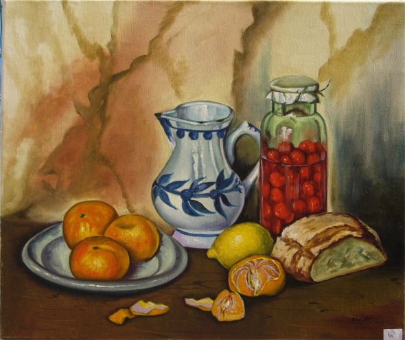 nature morte cerise