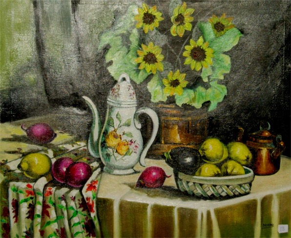 nature morte coing