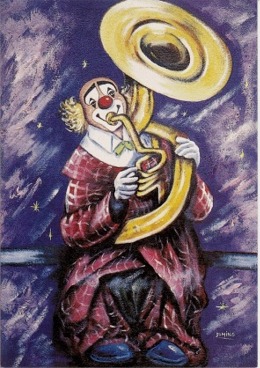clown de fanfare