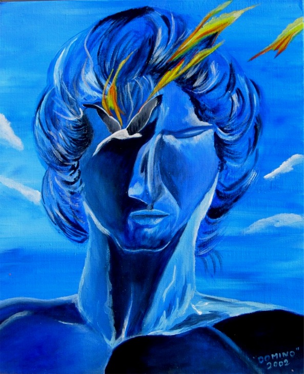 L'homme bleu