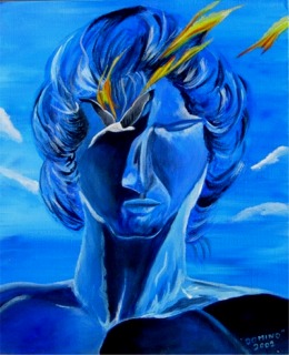 L'homme bleu